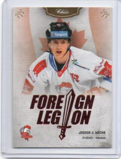 OFS 2020-2021 FOREIGN LEGION Red x/55 # Mácha Joshua J. - Olomouc