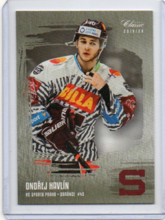 OFS 2019-2020 Silver x/99 # 418 Havlín Ondřej - Sparta