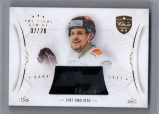 OFS Final Series 2021 Game Used STICK Gold 07/20 # STI-SMJ Smejkal Jiří - Sparta