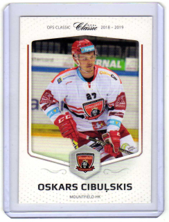 OFS 2018-2019 # 59 Cibulskis Oskars - Hradec Kr.