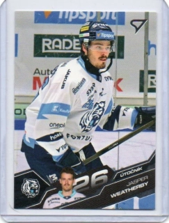 SportZoo ELH 2025-2026 II.série Base # 337 Weatherby Jasper - Liberec