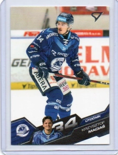 SportZoo ELH 2025-2026 II.série Base # 343 Macias Krzysztof - Vítkovice