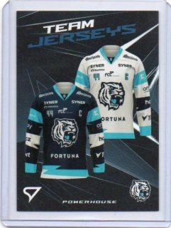 SportZoo ELH 2025-2026 II.série POWERHOUSE Base # PH-097 Jerseys - Liberec