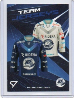 SportZoo ELH 2025-2026 II.série POWERHOUSE Base # PH-106 Jerseys - Vítkovice