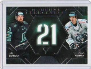 SportZoo ELH 2025-2026 II.série NUMERAL CONNECTIONS Base # NC-09 Černoch - Yetman - KVA / VIT