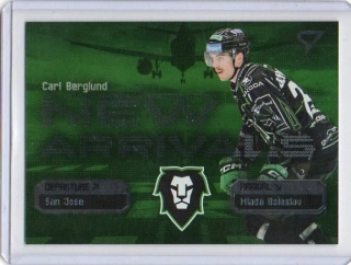 SportZoo ELH 2025-2026 II.série NEW ARRIVALS Base # NA-20 Berglund Carl - Ml.Boleslav