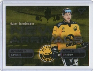 SportZoo ELH 2025-2026 II.série NEW ARRIVALS Base # NA-26 Schmiemann Quinn - Litvínov