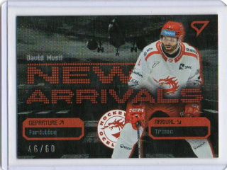 SportZoo ELH 2025-2026 II.série NEW ARRIVALS x/60 # NA-23 Musil David - Třinec