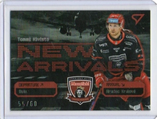 SportZoo ELH 2025-2026 II.série NEW ARRIVALS x/60 # NA-11 Kivisto Tommi - Hradec Kr.