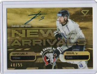SportZoo ELH 2025-2026 II.série NEW ARRIVALS AU Sign. x/55 # NAS-JJ Jeřábek Jakub - Plzeň