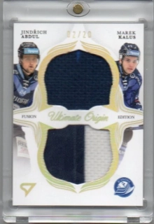 SportZoo ELH 2025-2026 II.série ULTIMATE ORIGIN Scripted Fusion Edition 02/20 # UOF-AK Abdul Jindřich / Kalus Marek - Vítkovice