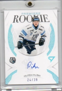 SportZoo ELH 2025-2026 II.série ROOKIE Premiere AU Sign. x/39 # RPM-PI Pilíšek Vojtěch - Liberec