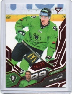 SportZoo ELH 2025-2026 II.série RED x/25 # 304 Berglund Carl - Ml.Boleslav