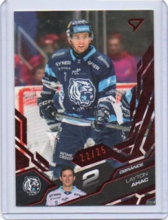 SportZoo ELH 2025-2026 II.série RED x/25 # 331 Ahac Layton - Liberec