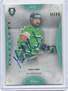 OFS 2020-2021 BONUS Signature x/20 # 349 Hrbas Marek - Ml.Boleslav