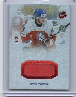 MK 2023 Jersey Segment U20 RED x/20 # JS-08 Moravec David