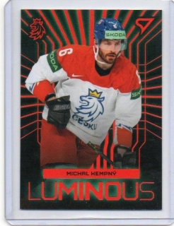 SportZoo Hokejové Česko 2024 LUMINOUS Red # LS-08 Kempný Michal