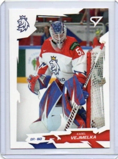 SportZoo Hokejové Česko 2026 Base # 02 Vejmelka Karel (G)