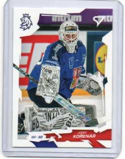 SportZoo Hokejové Česko 2026 Base # 04 Kořenář Josef (G)