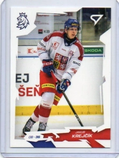 SportZoo Hokejové Česko 2026 Base # 14 Krejčík Jakub