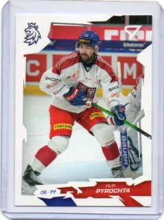 SportZoo Hokejové Česko 2026 Base # 17 Pyrochta Filip