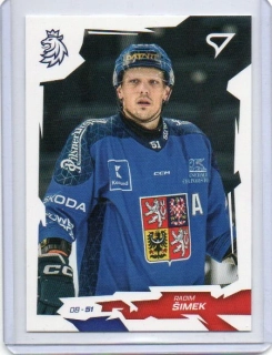 SportZoo Hokejové Česko 2026 Base # 20 Šimek Radek