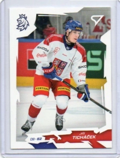 SportZoo Hokejové Česko 2026 Base # 22 Ticháček Jiří