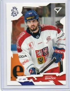 SportZoo Hokejové Česko 2026 Base # 49 Špaček Michael