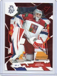 SportZoo Hokejové Česko 2026 RED # 01 Dostál Lukáš (G)