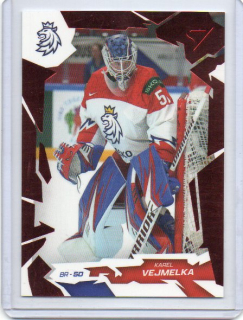 SportZoo Hokejové Česko 2026 RED # 02 Vejmelka Karel (G)