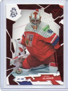 SportZoo Hokejové Česko 2026 RED # 03 Vladař Daniel (G)