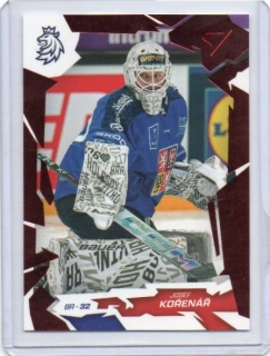 SportZoo Hokejové Česko 2026 RED # 04 Kořenář Josef (G)