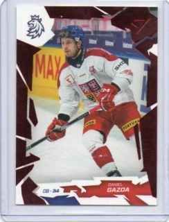 SportZoo Hokejové Česko 2026 RED # 08 Gazda Daniel