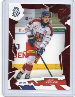SportZoo Hokejové Česko 2026 RED # 14 Krejčík Jakub