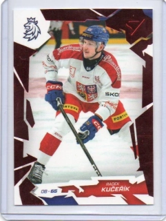SportZoo Hokejové Česko 2026 RED # 15 Kučeřík Radek