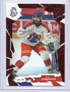 SportZoo Hokejové Česko 2026 RED # 17 Pyrochta Filip
