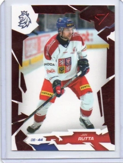 SportZoo Hokejové Česko 2026 RED # 18 Rutta Jan