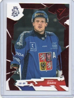 SportZoo Hokejové Česko 2026 RED # 20 Šimek Radek
