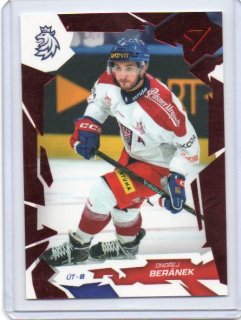 SportZoo Hokejové Česko 2026 RED # 24 Beránek Ondřej