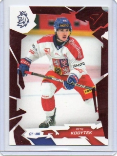 SportZoo Hokejové Česko 2026 RED # 35 Kodýtek Petr