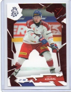SportZoo Hokejové Česko 2026 RED # 37 Kousal Pavel