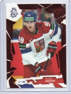 SportZoo Hokejové Česko 2026 RED # 42 Nečas Martin