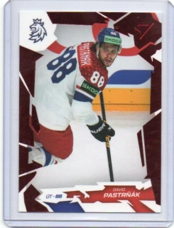 SportZoo Hokejové Česko 2026 RED # 44 Pastrňák David