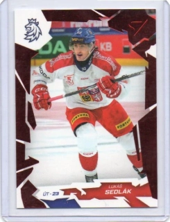 SportZoo Hokejové Česko 2026 RED # 47 Sedlák Lukáš