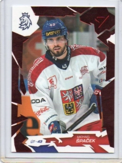 SportZoo Hokejové Česko 2026 RED # 49 Špaček Michael