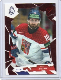 SportZoo Hokejové Česko 2026 RED # 53 Zadina Filip