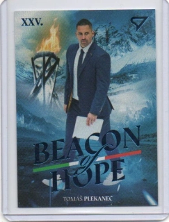 SportZoo Hokejové Česko 2026 BEACON OF HOPE Base # BH-02 Plekanec Tomáš