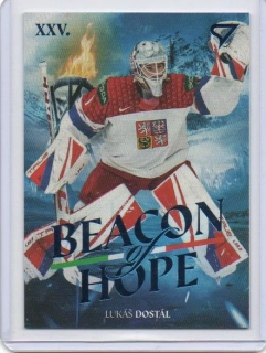 SportZoo Hokejové Česko 2026 BEACON OF HOPE Base # BH-03 Dostál Lukáš (G)