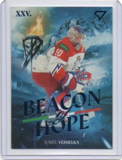 SportZoo Hokejové Česko 2026 BEACON OF HOPE Base # BH-04 Vejmelka Karel (G)