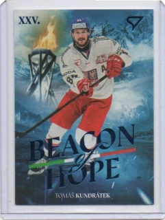 SportZoo Hokejové Česko 2026 BEACON OF HOPE Base # BH-09 Kundrátek Tomáš